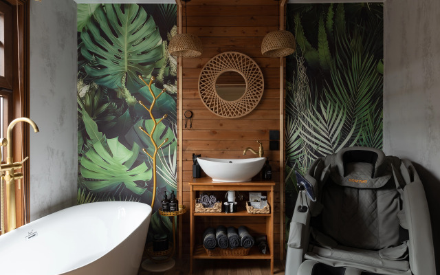 Частный дом Новый в Стиле Джапанди