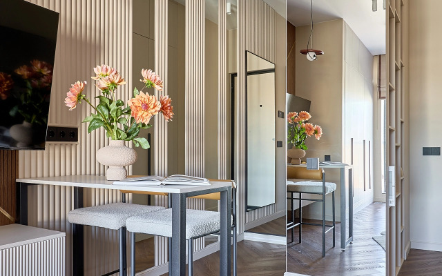 Апартаменты Стильная студия в самом центре Москвы Amber