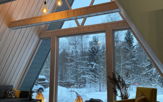 Shvartsvald A-Frame S Saunoj House
