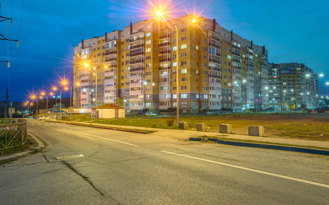 Квартира 1-к в тихом зеленом районе на Лукина 4 от RentAp, 4 сп.места