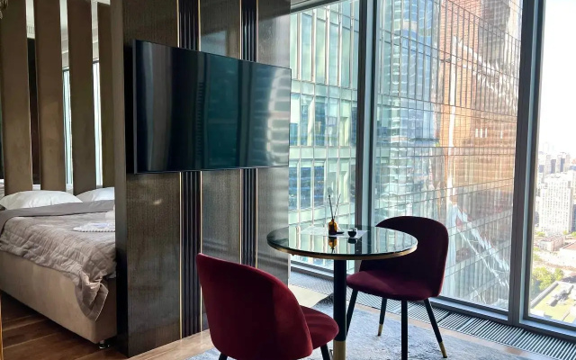 Apartment Студия Красотка с Панорамными Окнами в Москва-Сити