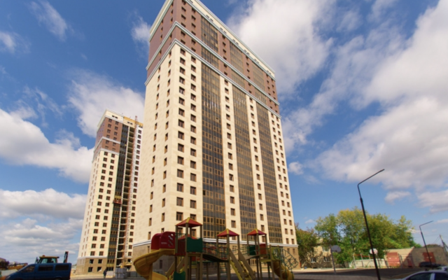 Apartamenty Fresh Dvukhkomnatnye s dushevoy kabinoy