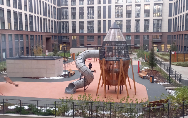 Квартира Комфортная студия в элитном Amber Club