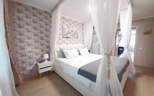 V Samom Tsentre S Kaminom Flat