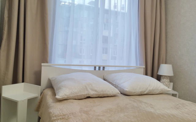 Dvukhkomnatnye novye v tsentre Apartments