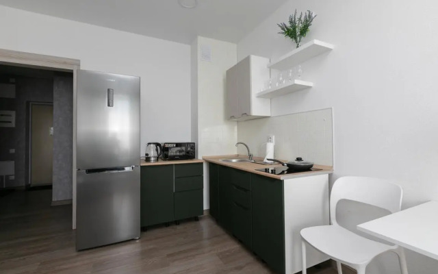 Двухкомнатные апартаменты Этажидейли возле ЖД вокзала