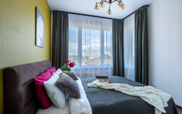 Апартаменты Видовая Евродвушка  у Метро Обводный Канал