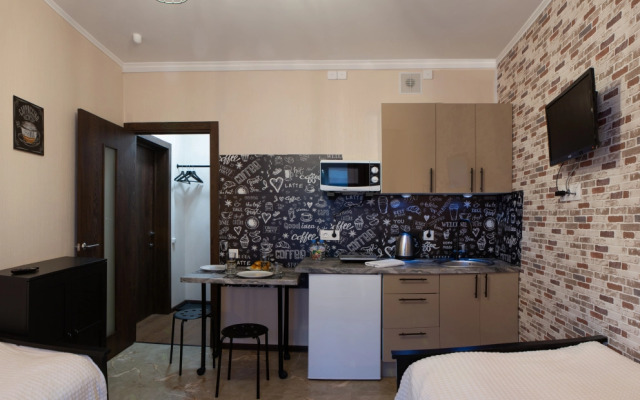 ElenaSweetHome on Domodedovskaya Loft Studio with Two Single Beds