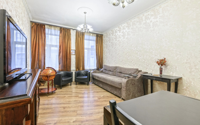 Апартаменты с двумя спальнями у Маяковской