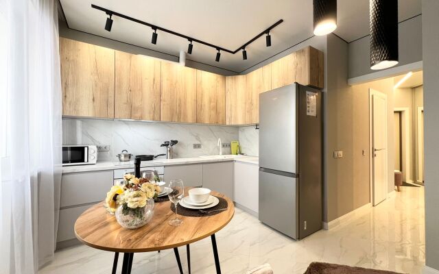 Апартаменты 1-к квартира на Хрустальной 29