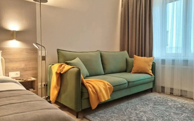 Квартира Студия с Дизaйнeрским Ремoнтом