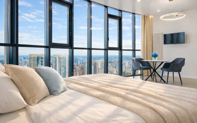 Квартира Просторная Cтудия у Южного рынка — Liberty Sity Apartments