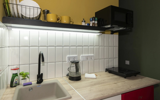 Апартаменты Дрим Апартменс 529Б Гостевая студия Мята