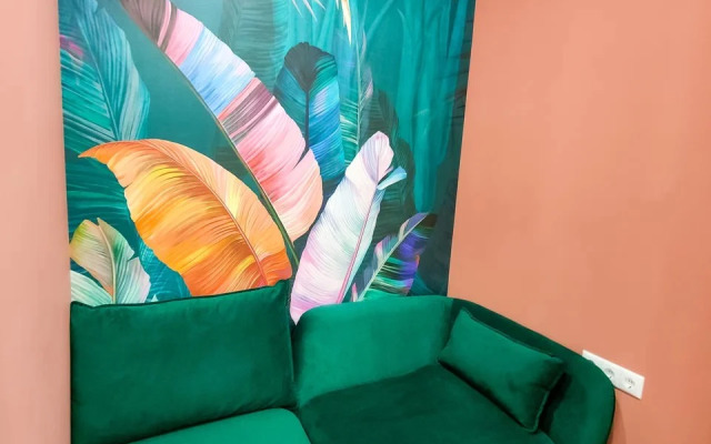 Квартира 411 Дизайн Тропик Жк Изумрудный Город