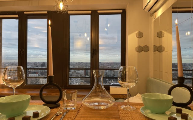 Apartments in the SoulRus skyscraper