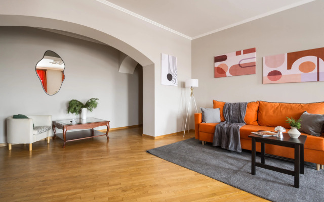 Апартаменты в видом на реку Фонтанку