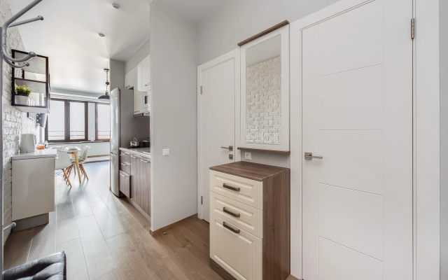 Апартаменты SMART LOFTS | White | На 4 гостя у метро Дмитровская в ЖК бизнес-класса