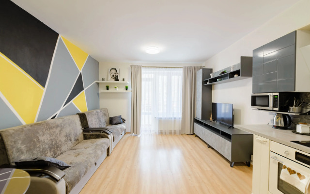 Квартира Уютная студия в современном микрорайоне Солнечный 1
