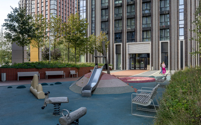 Апартаменты с видом на город в ЖК Метрополия