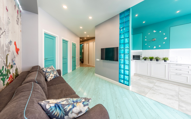 Квартира с видом на море и горы