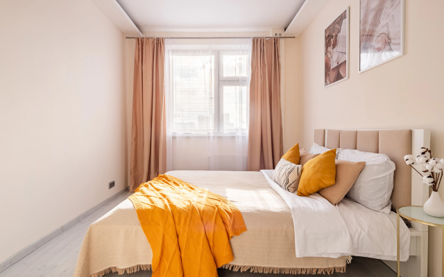 Квартира Двухкомнатная Natali apart у метро Академика Янгеля