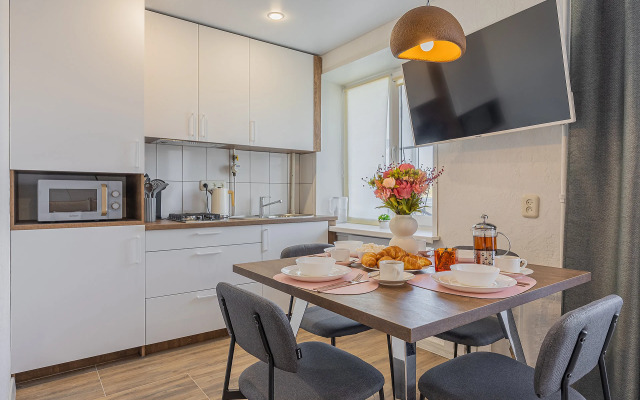 Апартаменты с новым дизайнерским ремонтом