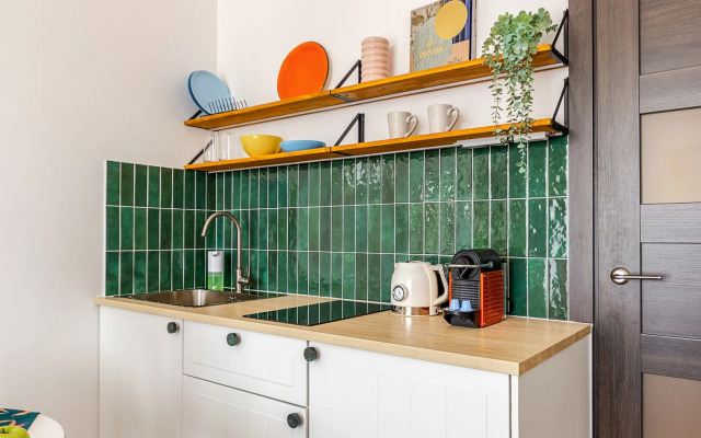 Апартаменты F-Apart с видом на башню Лахта Центр