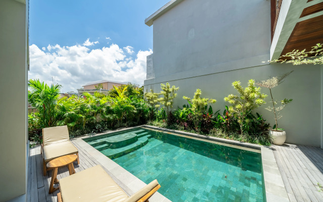 Tropicheskiy Taunkhaus ryadom s Plyazhem, 1 Spalnya, Town Seseh 1 Villa