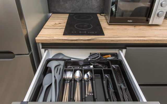 Квартира-студия уютная в новом доме