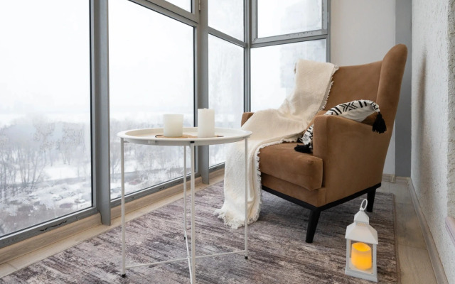 Dizain s vidom na Chashu i naberezhnuyu Apartments