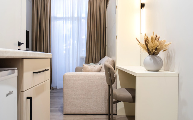 Квартира Квартира-студия, 18 м², 1 кровать