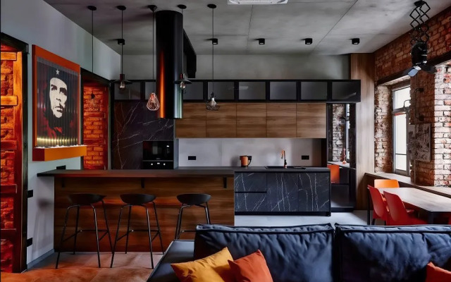 Loft v Samom Tsentre Goroda Flat