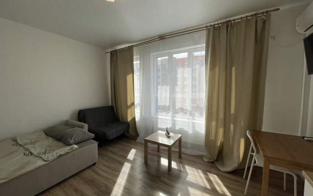 Studiya s panoramnymi oknami Flat
