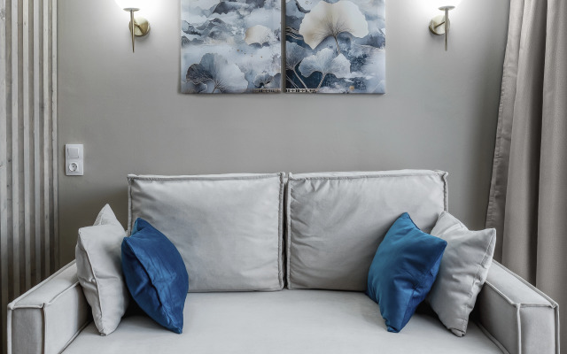 Квартира Однокомнатная со стильным дизайнерским ремонтом