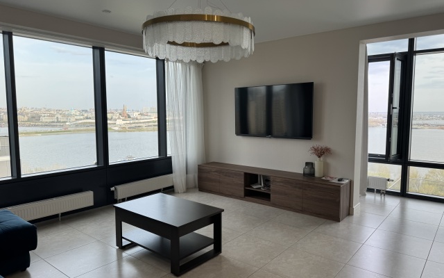S Panoramnym Vidom Na Istoricheskiy Tsentr Kazani Flat