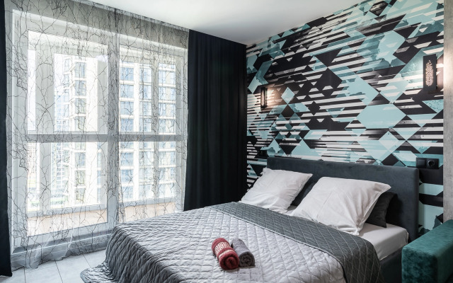 Квартира Студия с панорамным видом, у метро Аэродромная