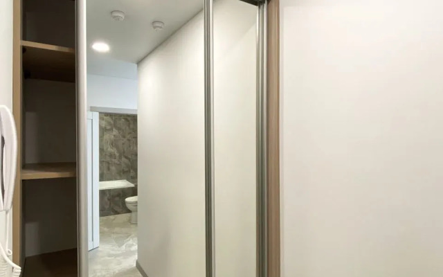 Апартаменты с кроватью 180 см, ванной и панорамными окнами, с 15 по 17 этаж