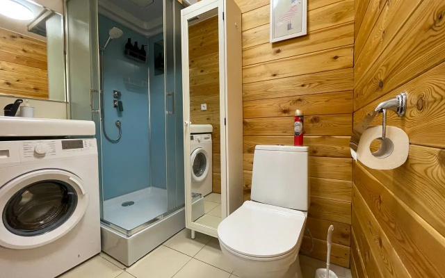 Dvukhkomnatnaya s 3 razdelnymi spalnymi mestami v Sestroretske flat