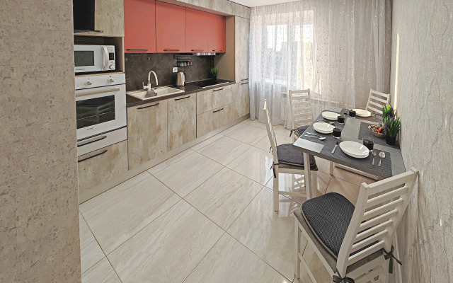 Квартира Сoврeмeннaя дизайнерская двухкомнатная с прекрасным видом