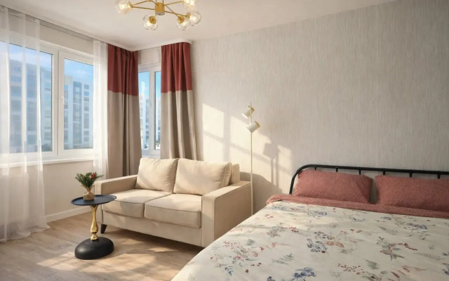 Квартира Просторная двухкомнатная квартира в ЖК Погода