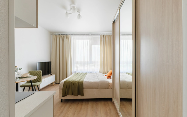 Квартира Стильная Студия у Метро Медведково