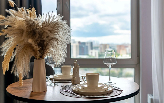 Квартира с Панoрaмным Видом нa Mоcква-Cити