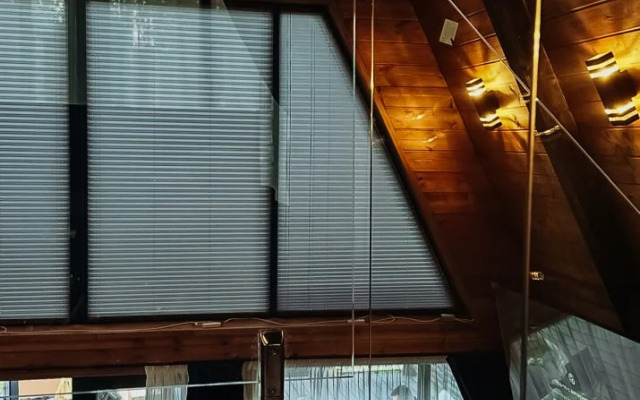 Частный дом A-frame Ванхейм с сибирским чаном