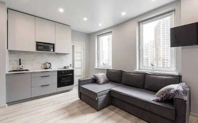 Апартаменты Дизайнерская Студия Паула с видом на парк Челюскинцев