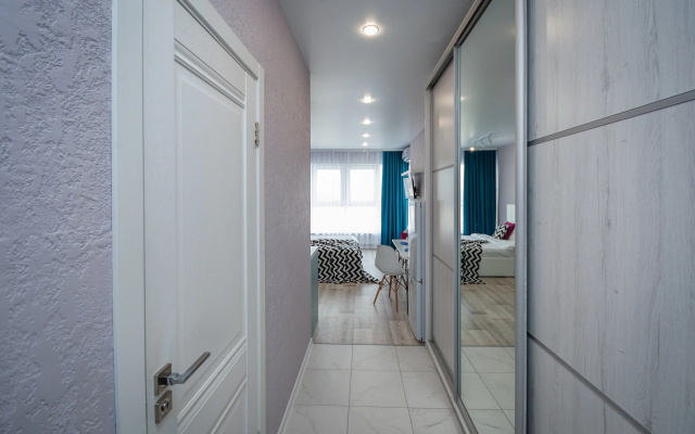 Apartamenty Birds na 23 etaze s panoramnym vidom na reku