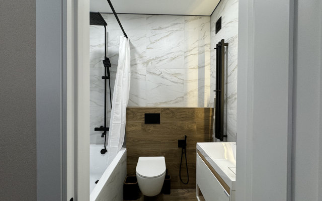 Квартира премиум Green FOX от дизайнера с видом на Волгу