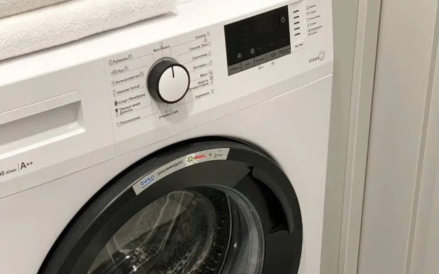 Апартаменты двухкомнатные с двумя кроватями, гардеробной и кухней-гостиной