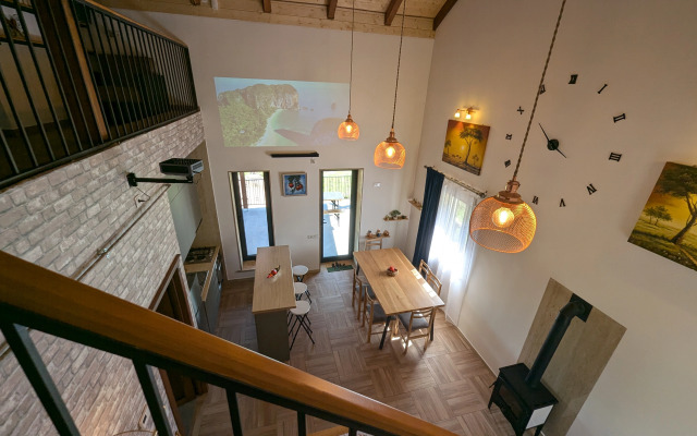 Частный дом озле реки