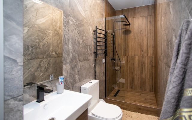 V centre Sochi 10 minut do morya AK Arhitektor chetirehmestnie komfort Apartaments