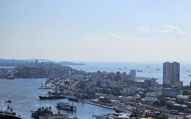 Апартаменты с видом на город и море